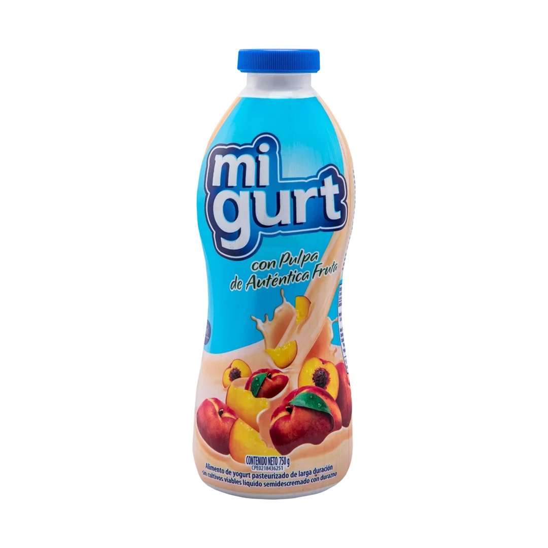 YOGURT FRUTA DURAZNO 750 G x 12 Uds.