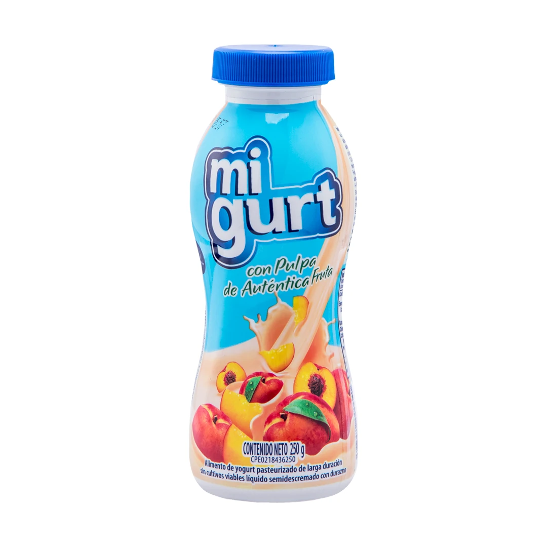 YOGURT FRUTA DURAZNO 250 G x 24 Uds.