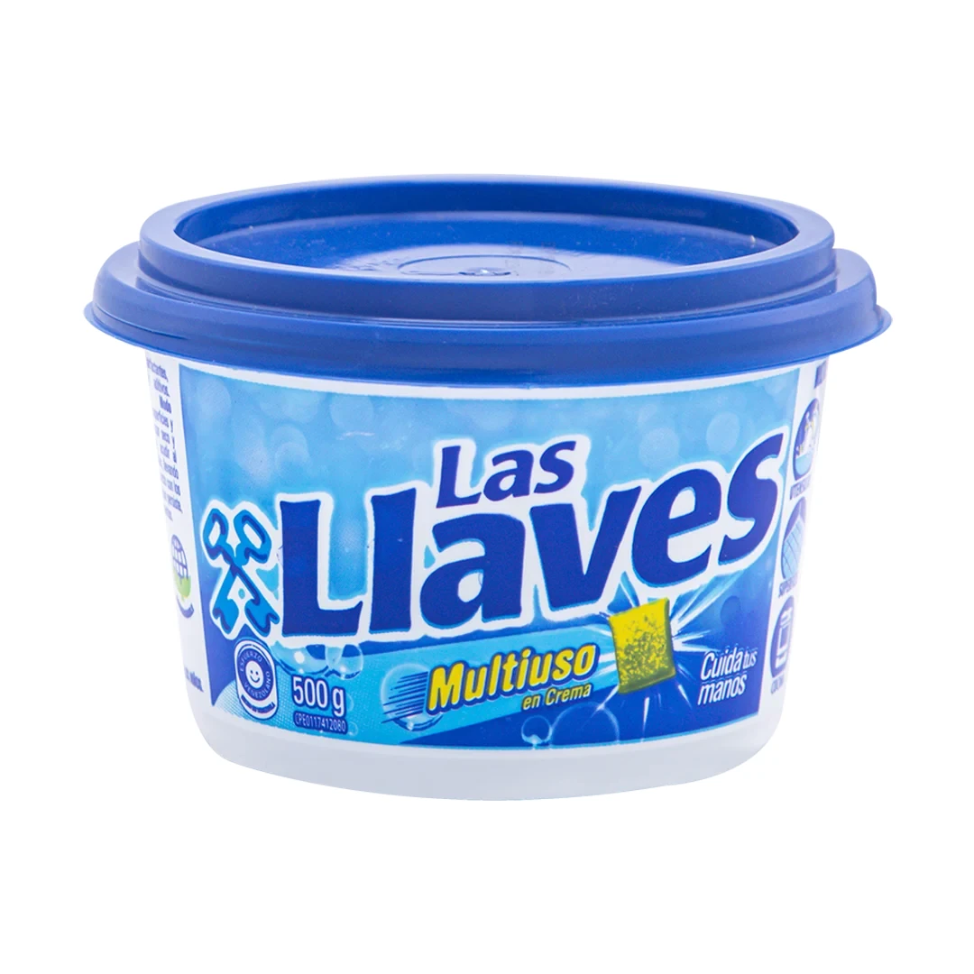 LAS LLAVES MULTIUSO CREMA 500 G 500 cc x 18 Uds.