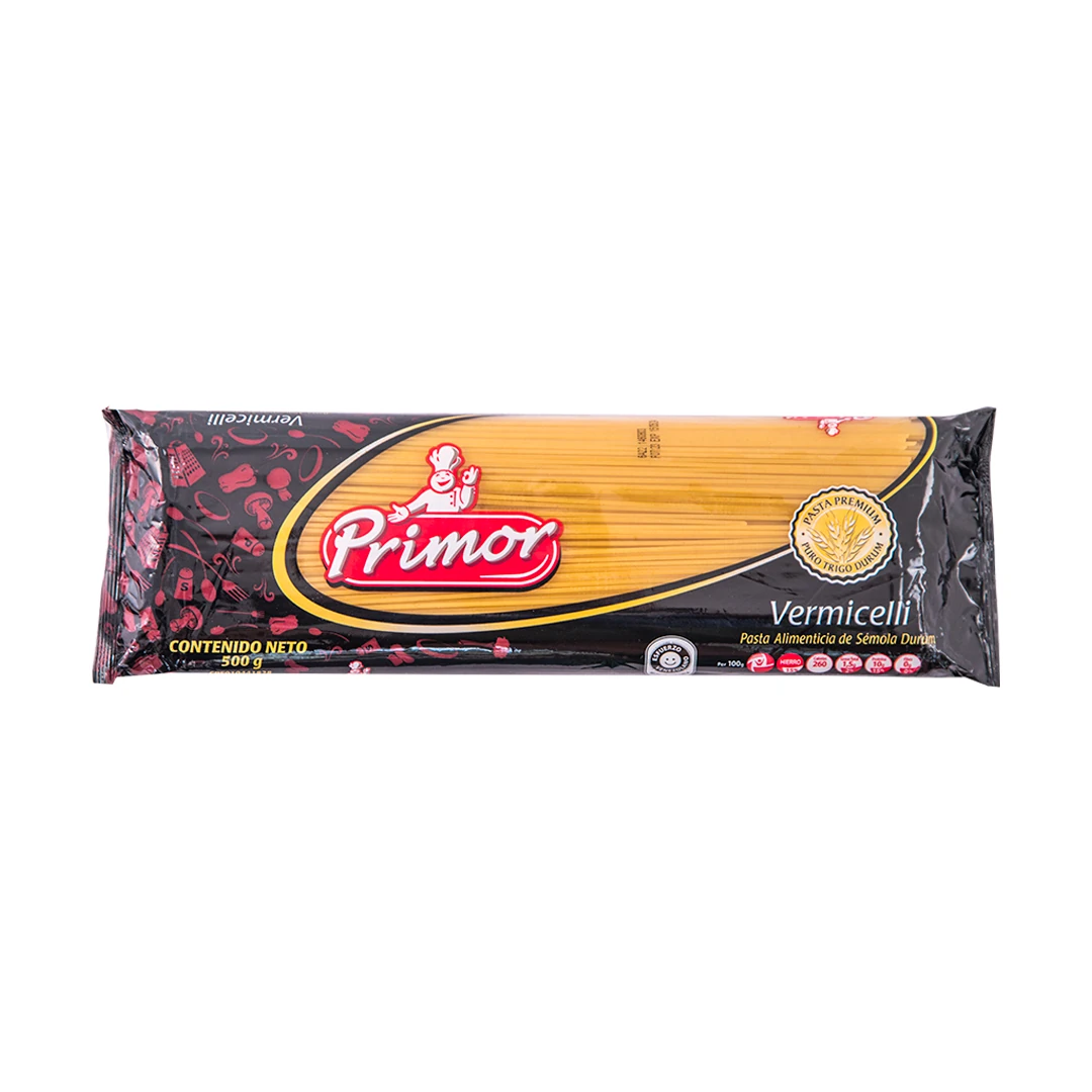 PASTA LARGA VERMICELLI 500 G x 12 Uds (E)