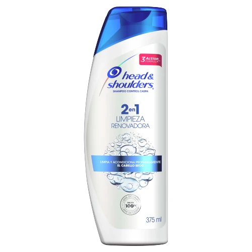 HS SHAMPOO 2en1 LIMP RENOV 375CC x 12 Uds.