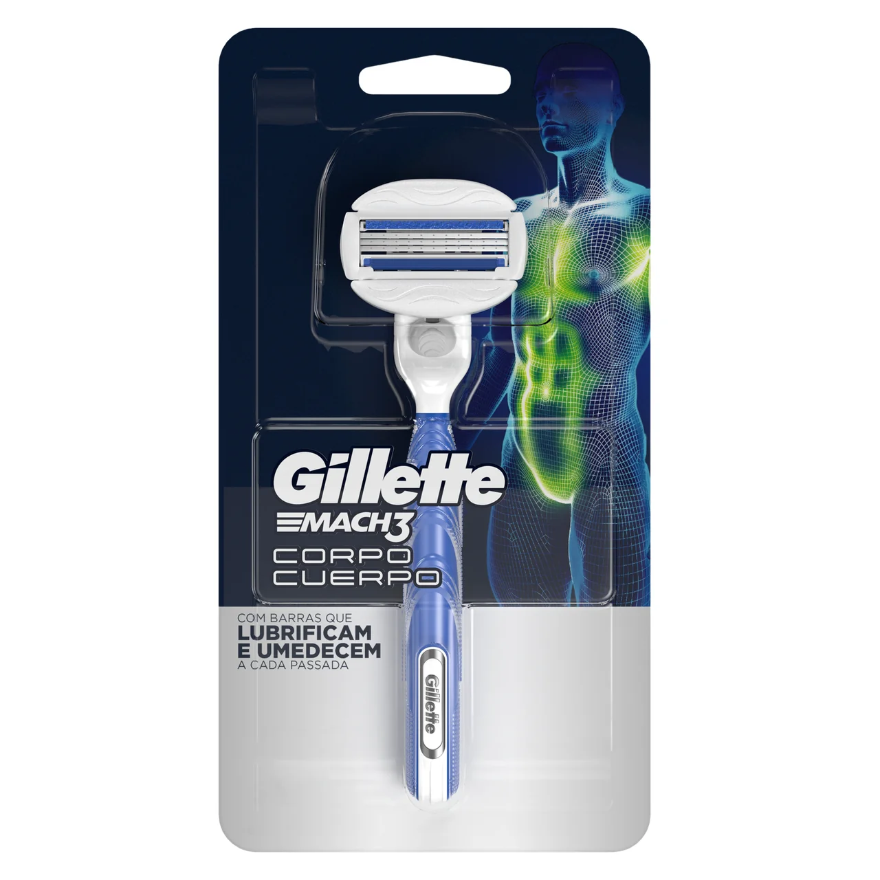 GILLETE MACH3 SISTEM CUERPO 38 G x 6 Uds.