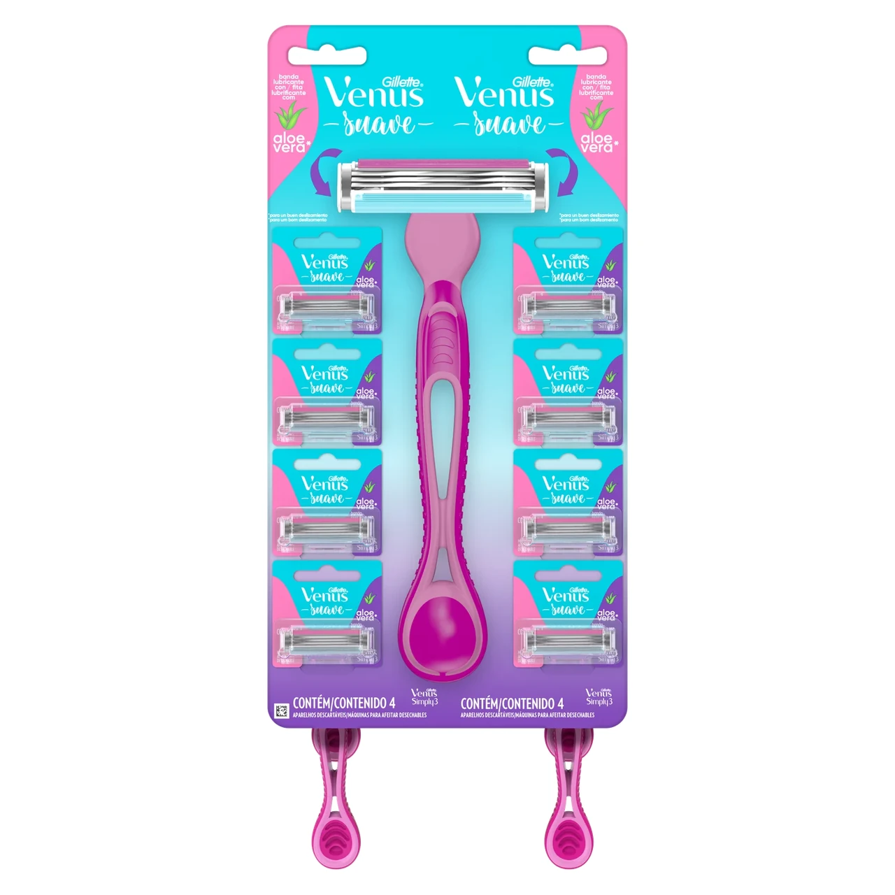 VENUS RISTRA SIMPLYX8UN FEM 104 G x 10 Uds.