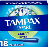 TAMPAX PEARL SUPER 18 Uds. 108 G x 12 Uds.