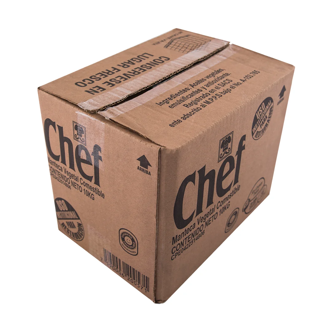 CHEF MANTECA 10 KG x 1 Ud.