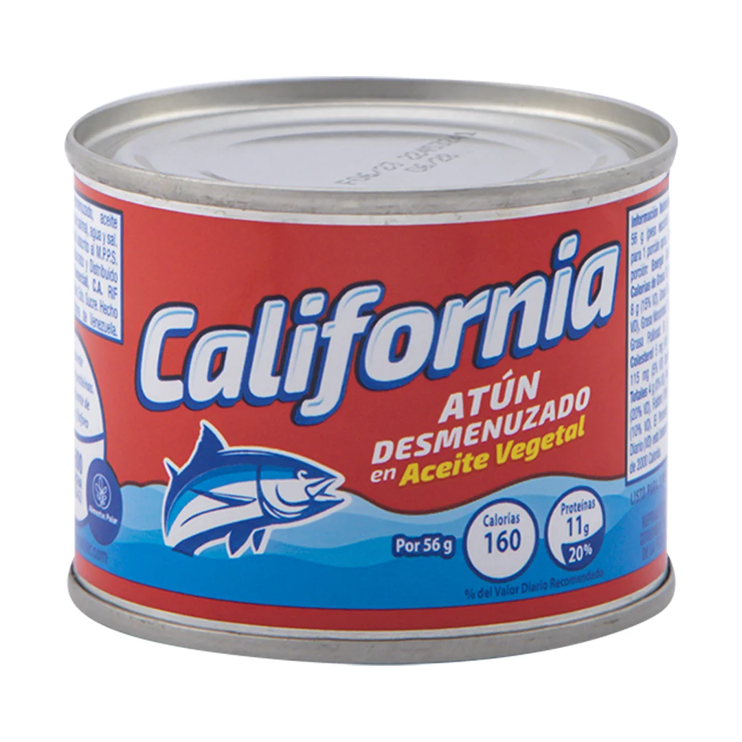 CALIFORNIA ATÚN DESMENUZADO 140 G x 35 Uds (E)