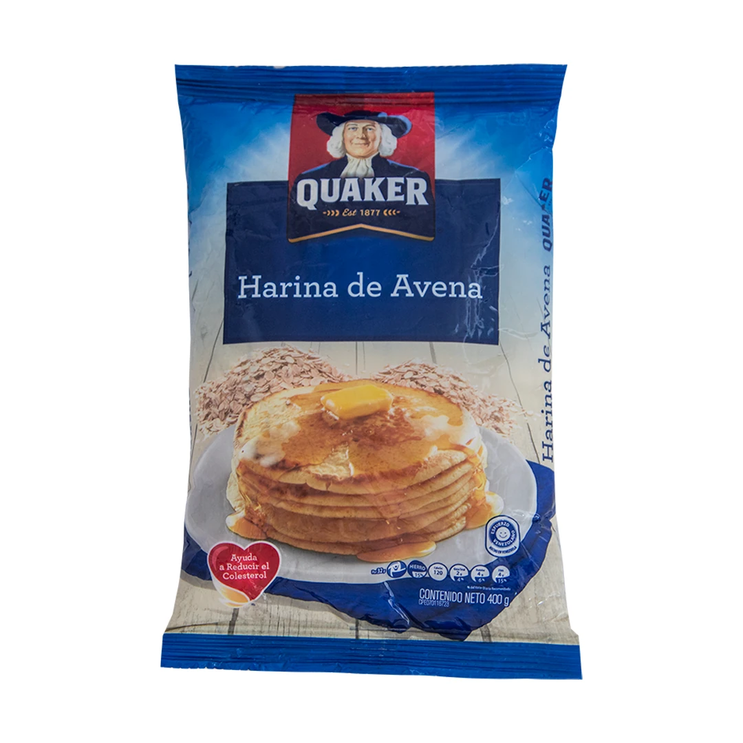 QUAKER AVENA DE HARINA BOLSA 400 G x 16 Uds.