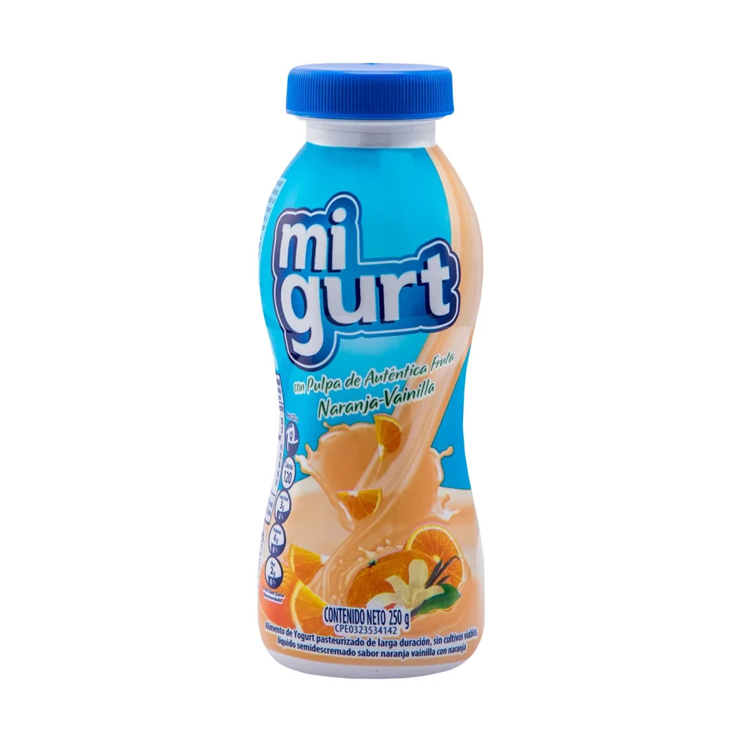 [Y071] YOGURT FRUTA NARANJA-V 250 G x 24 Uds.
