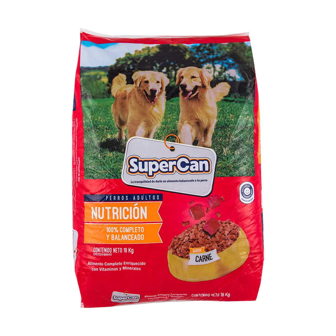 [M033] SUPER CAN CARNE HUESO 18 KG x 1 Uds.