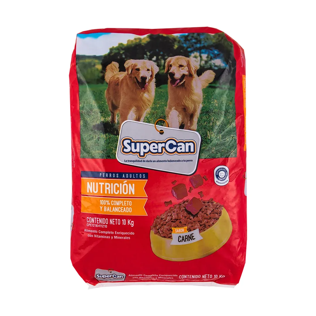 [M802] SUPER CAN CARNE HUESO 10 KG x 1 Uds.
