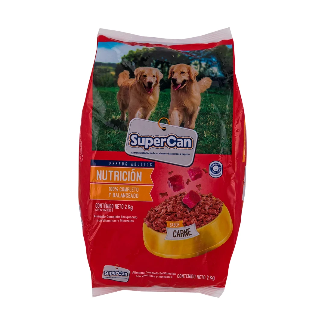[M800] SUPER CAN CARNE HUESO 2 KG x 6 Uds.