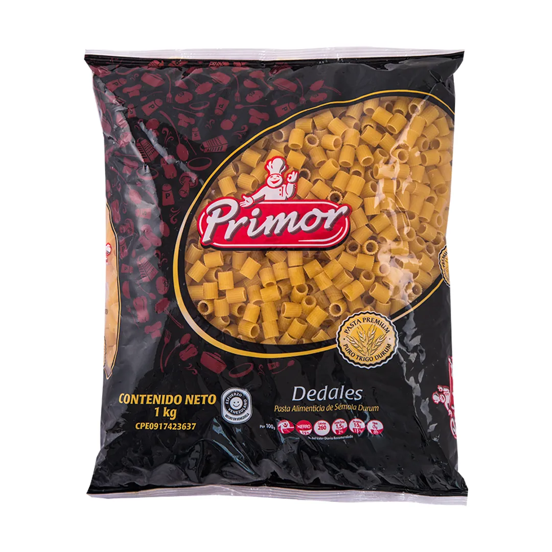 [H500] PASTA CORTA DEDALES 1 KG x 12 Uds (E)