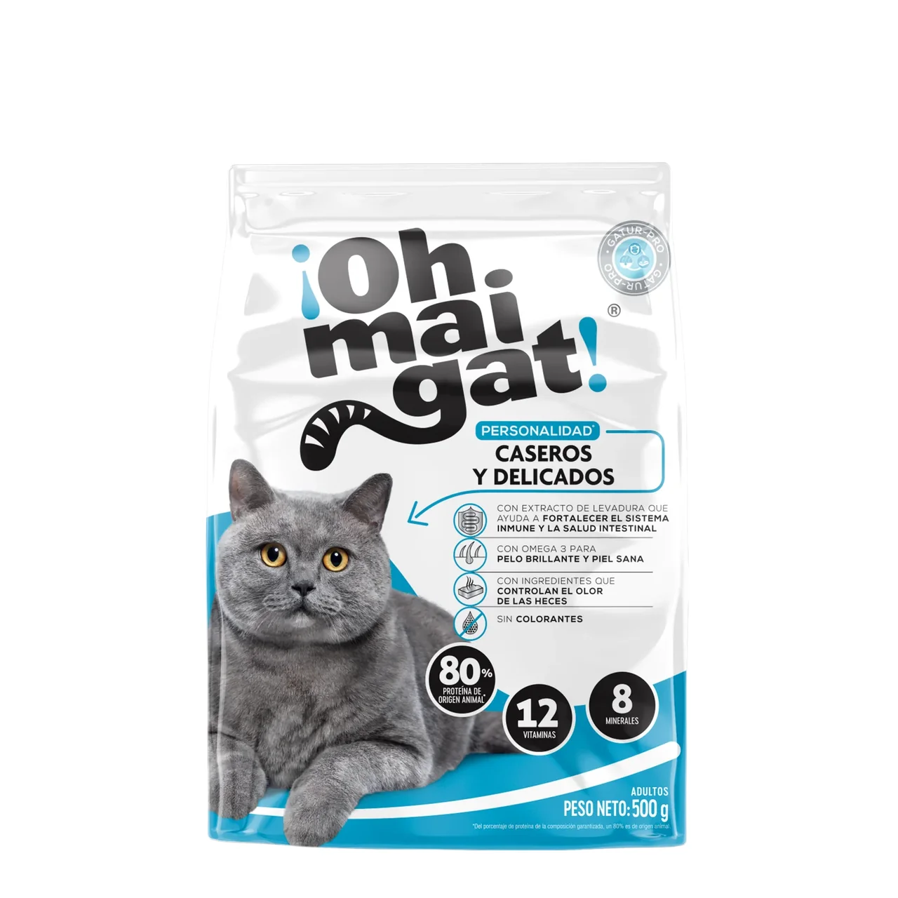 [M408] OH MAI GAT GATARINA - ADULTOS 500 Gr x 12 Uds.