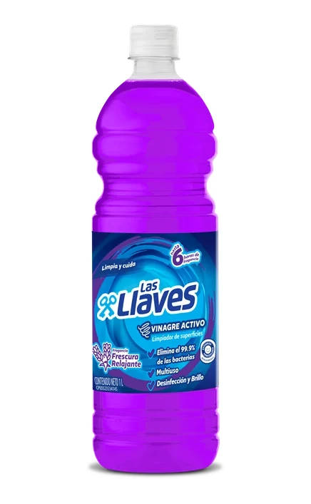 [L396] LAS LLAVES LIMP FRESCURA RELAJANTE 1 L x 12 Uds.