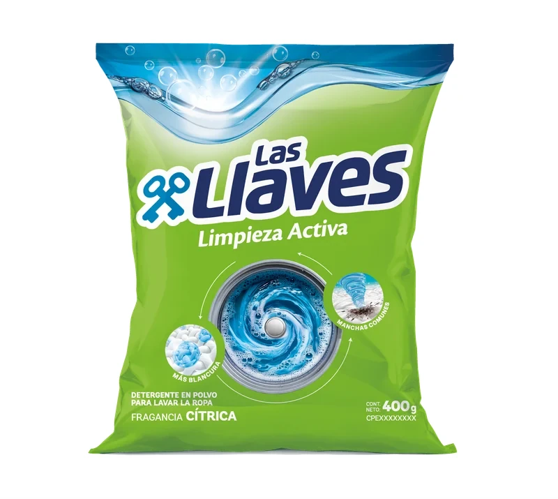 [L410] LAS LLAVES DET. L.ACTIVA CITRICO 100 GX16Uds.