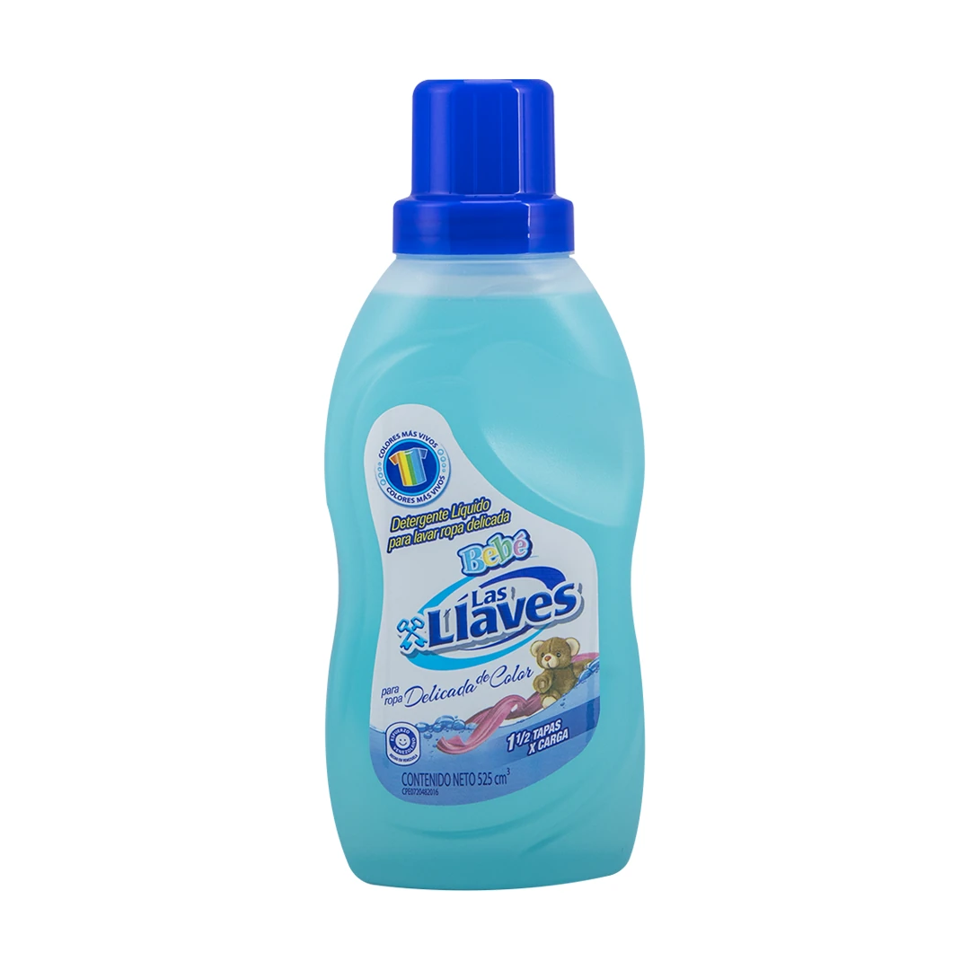 [L381] LAS LLAVES DET LIQ ROPA DELI 525 CC x 12 Uds.
