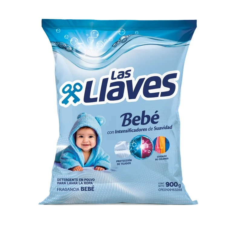 [L414] LAS LLAVES DETERGENTE BEBE 900 GX100Uds.