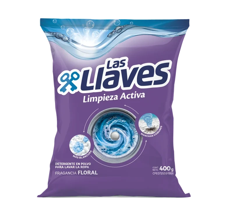 [L411] LAS LLAVES DET. L.ACTIVA FLORAL 400 GX16Uds.