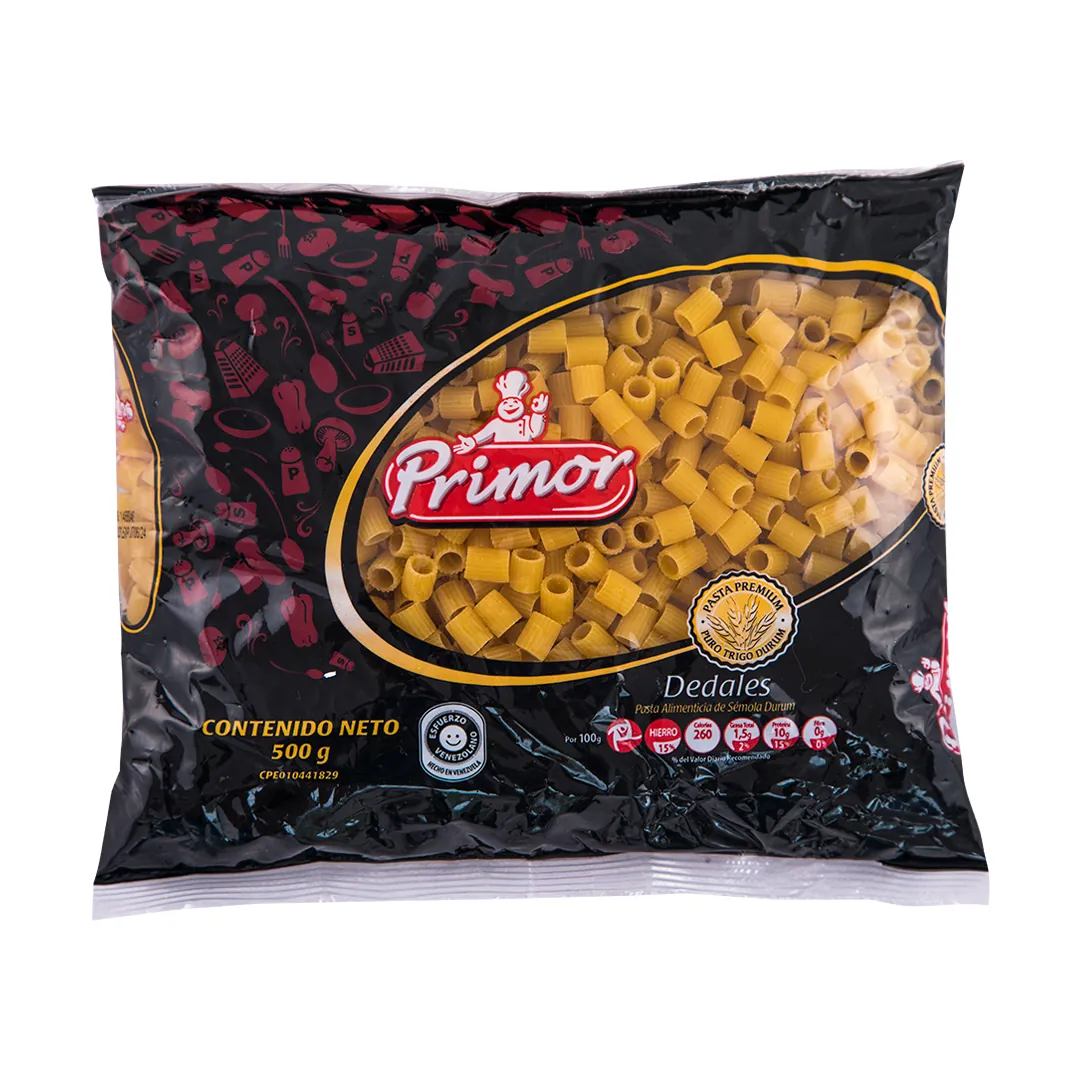 [H509] PASTA CORTA DEDALES 500 G x 12 Uds (E)