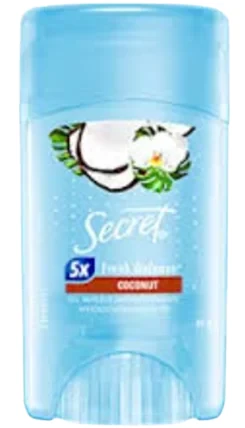 [80724508] SECRET CLEARGEL COCONUT 45 G x 12 Uds.
