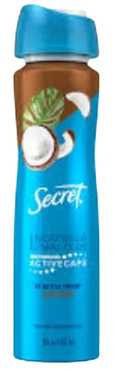 [80724492] SECRET CLEARGEL COCONUT 93 G x 12 Uds.