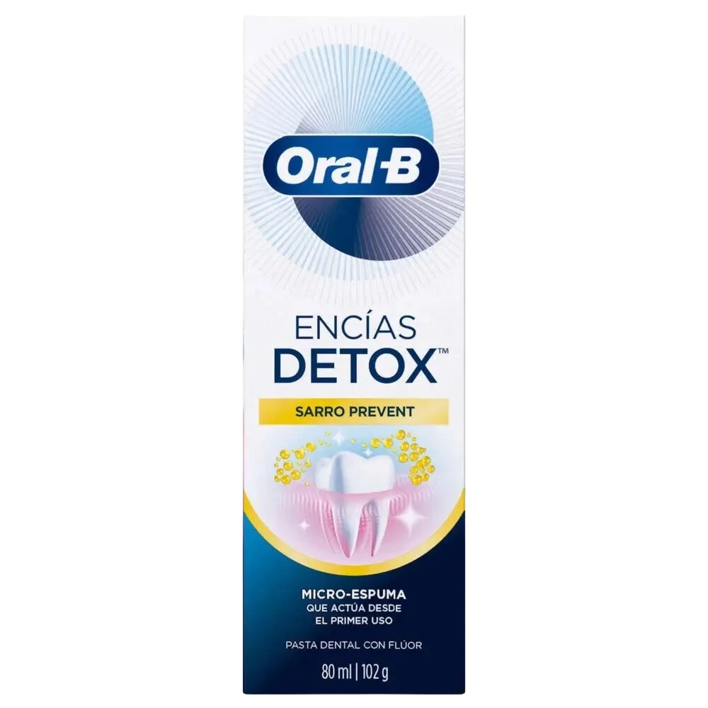 [80697061] ORALB CREMADENT DETOX ANTISARR 33 G x 36 Uds.