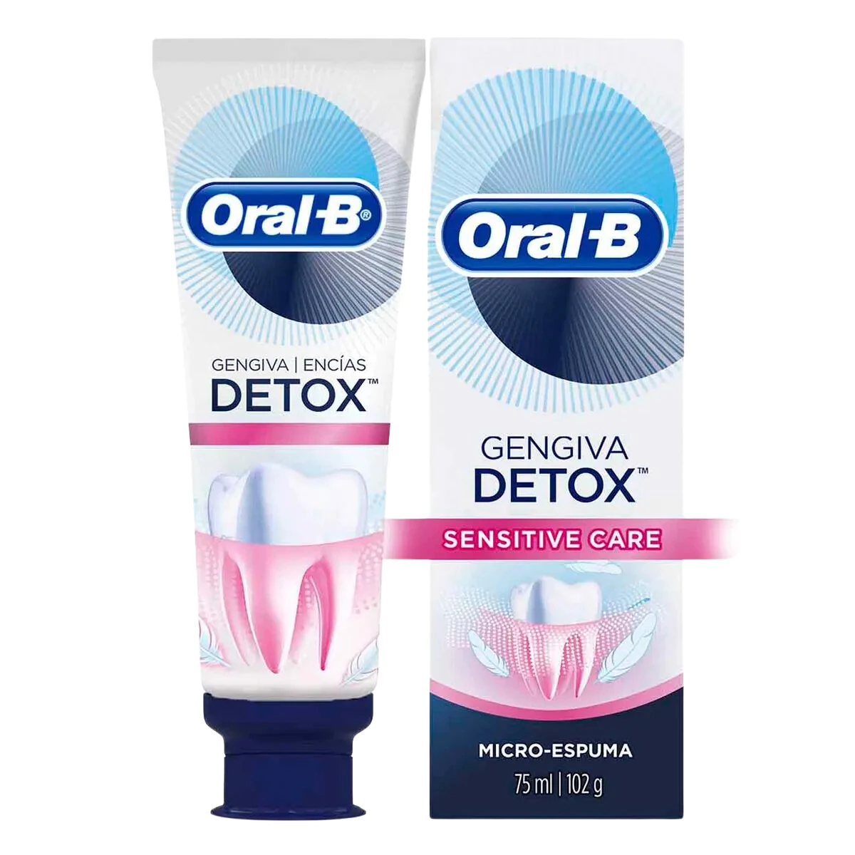 [80681645] ORALB CREMADENT DETOX SENSITIV 102 G x 12 Uds.
