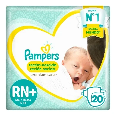 [80338894] PAMPERS PAÑALES RECIEN NCD PLUS 355 G x 8 Uds.