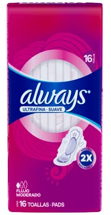 [80759191] ALWAYS TOALL ULTRA SUAV 161 G x 16 Uds.