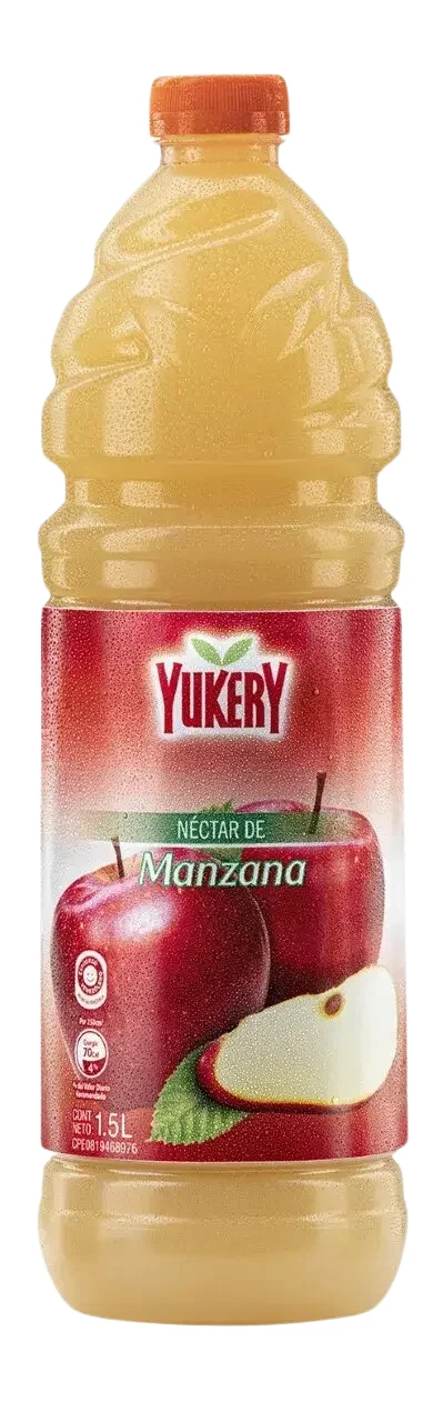 [1015713] YUKERY MANZANA PET 500 ml x 12 Uds.