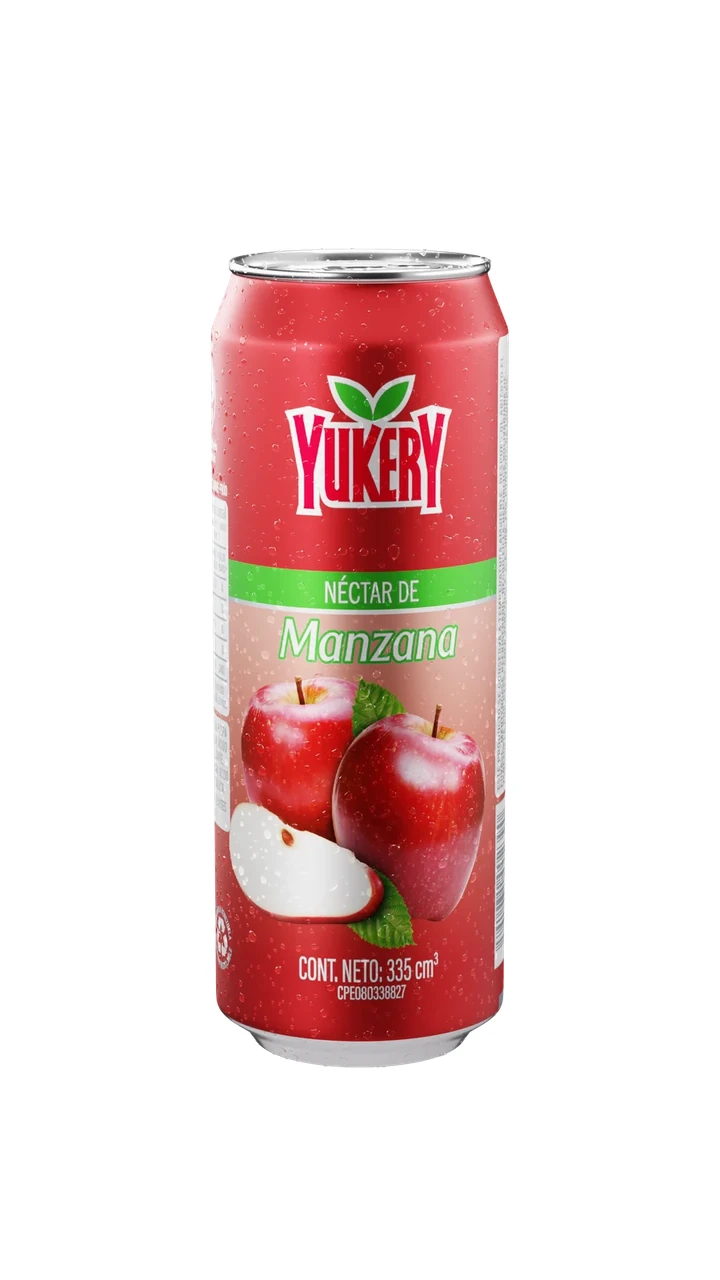 [133582] YUKERY MANZANA 335 ml x 24 Uds.