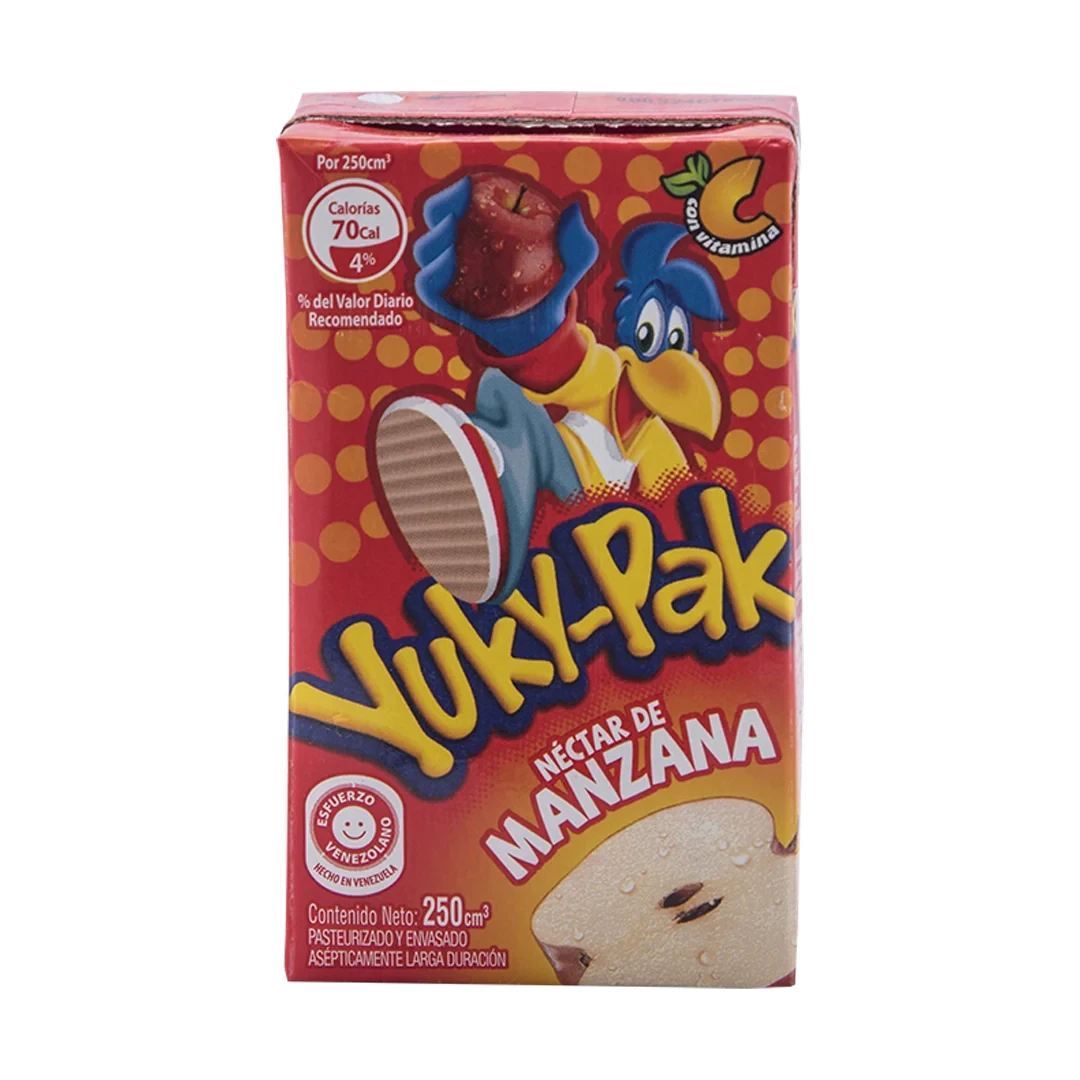 [1011283] YUKYPAK MANZANA LD 250 ML x 24 ml
