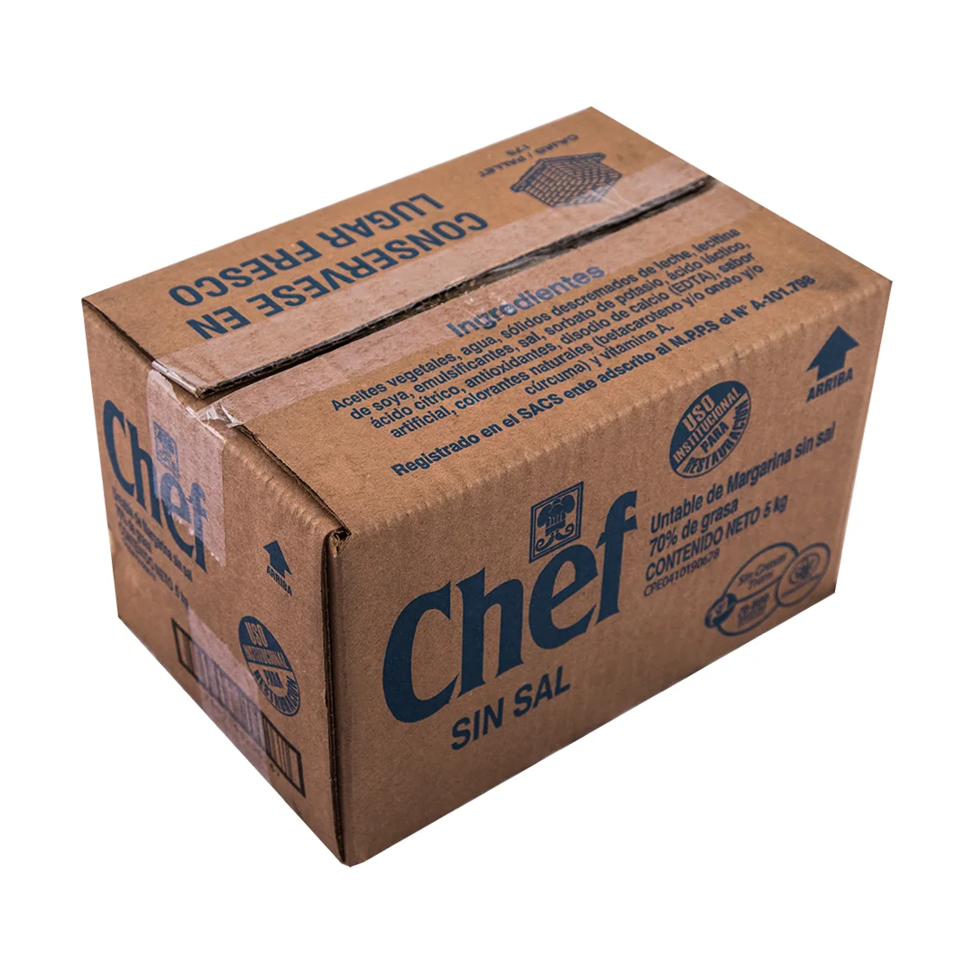 [T080] CHEF MARGARINA S/S 5 KG x 1 Uds. CFH 1 (E)