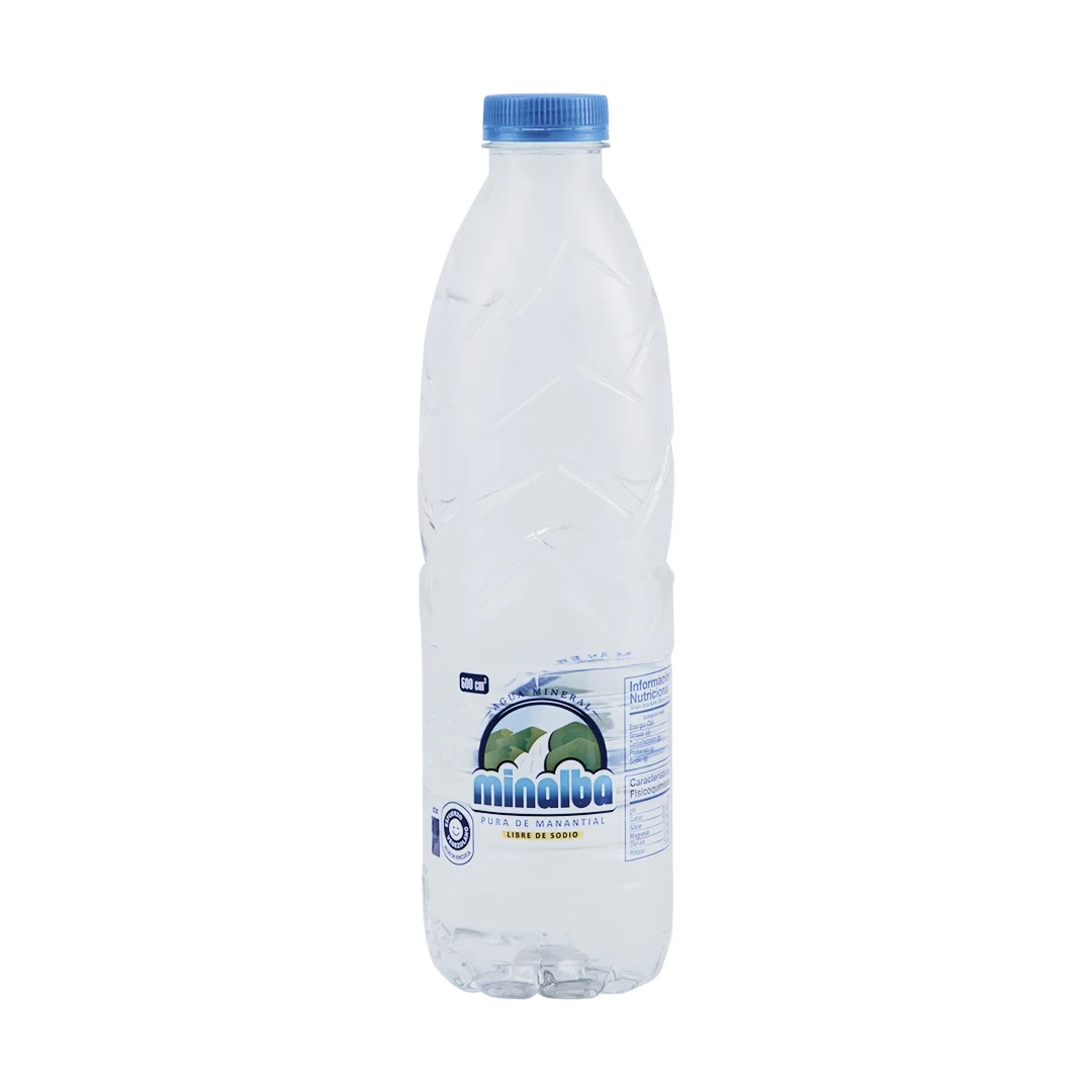 [123517] AGUA MINALBA 600 ML PET 600 ml x 24 Uds.