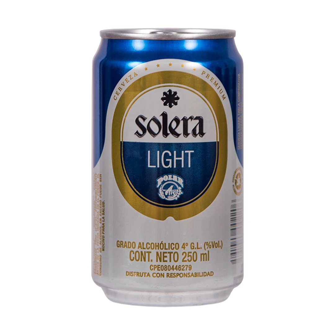 [F03064] SOLERA LIGHT LATA 250 ml x 12 Uds.