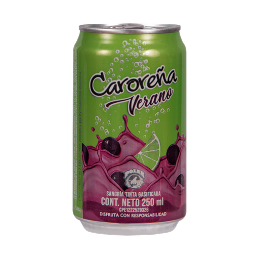[FR0140] CAROREÑA VERANO TINTA SE 250 ml x 12 Uds.