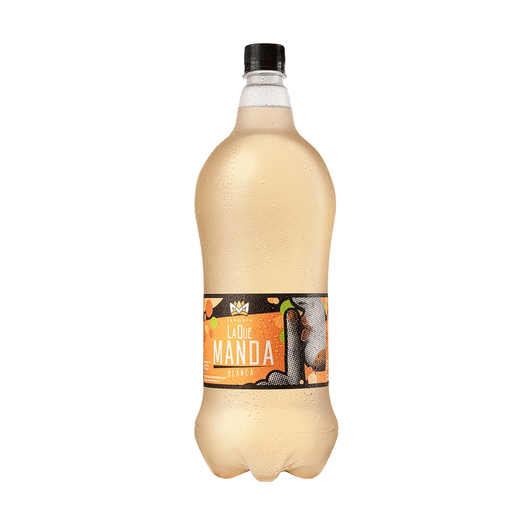 [FR0161] LA QUE MANDA BLANCA LATA 250 ml x 24 Uds.