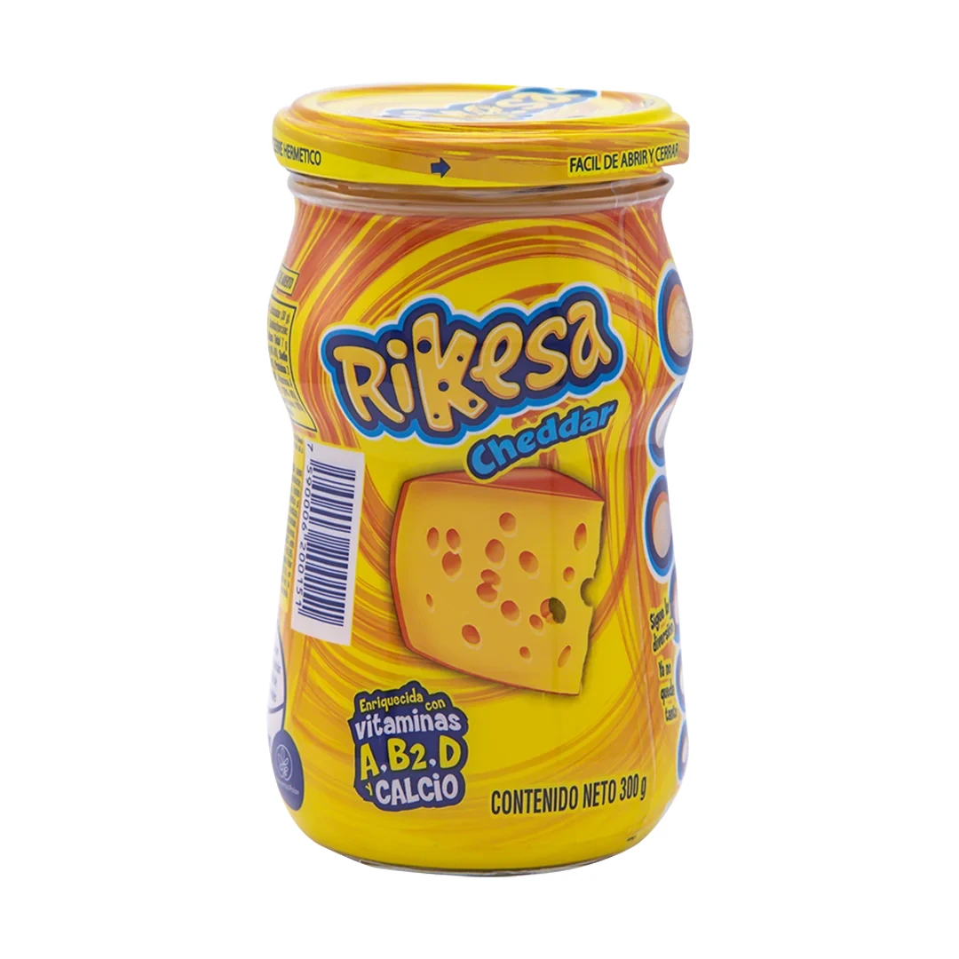 [T601] RIKESA QUESO ORIGINAL ENRIQ 200 G x 18 Uds.