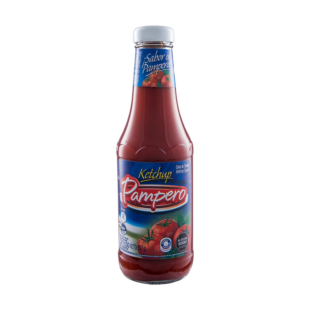 [T061] PAMPERO KETCHUP 397 G x 24 Uds.